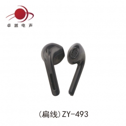 (扁线)ZY-493耳塞式塑胶耳壳