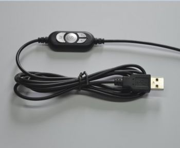USB耳机半成品线USB耳机线控头戴式电脑游戏耳机话务耳机 